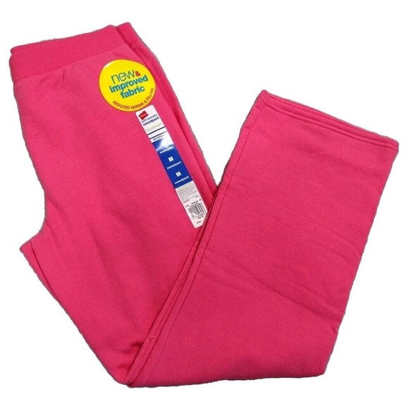 Vintage Joggers Sweatpants Pink Soft Women's 90s Size M 8-10 NWT - Picture 3 of 12